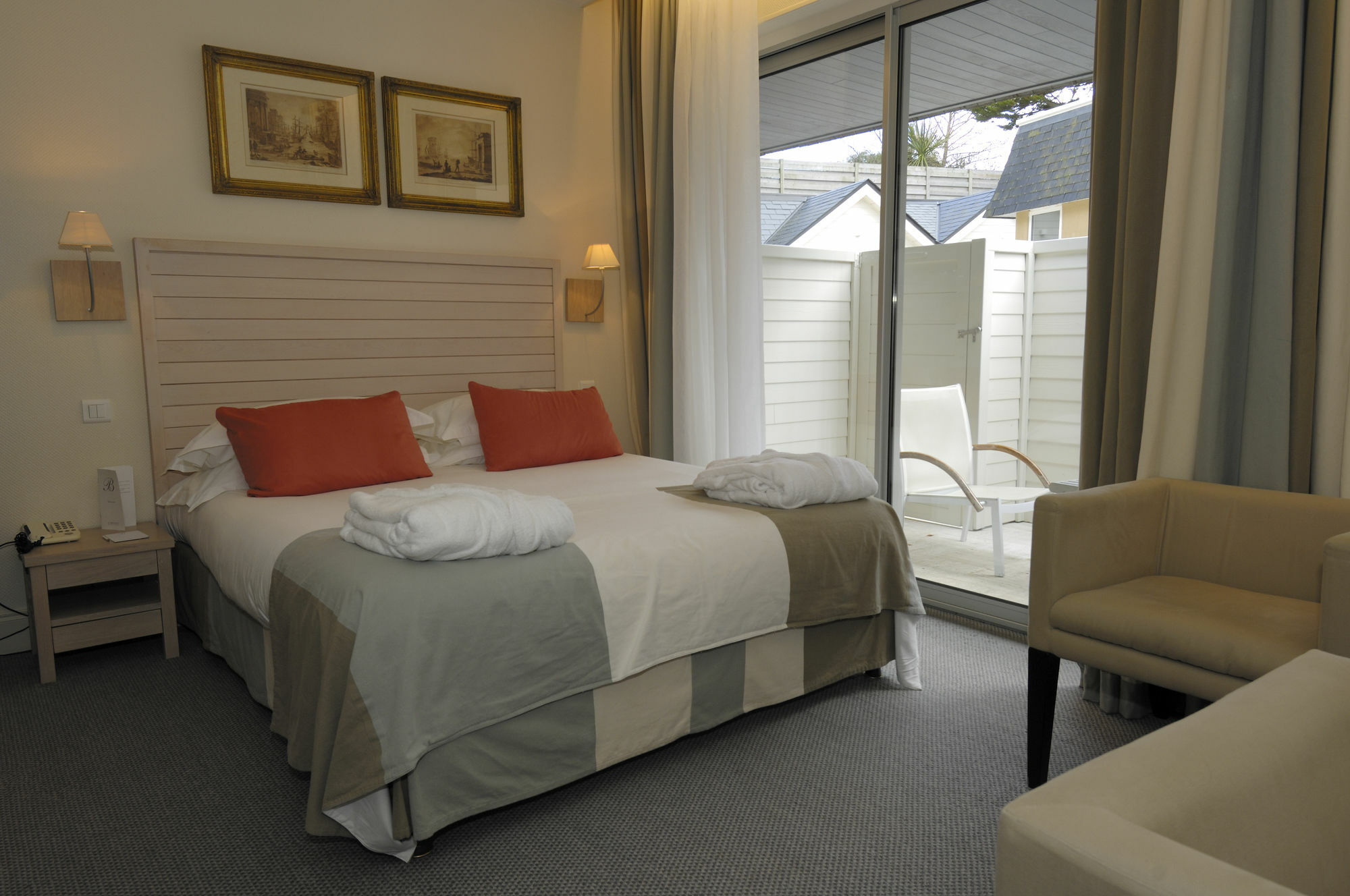 Relais & Chateaux Le Brittany & Spa Roscoff Eksteriør billede